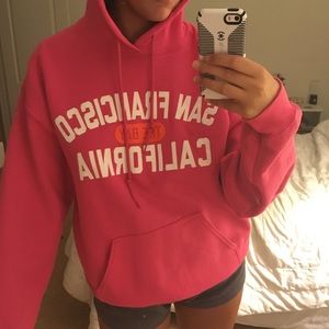 Pink San Francisco Hoodie